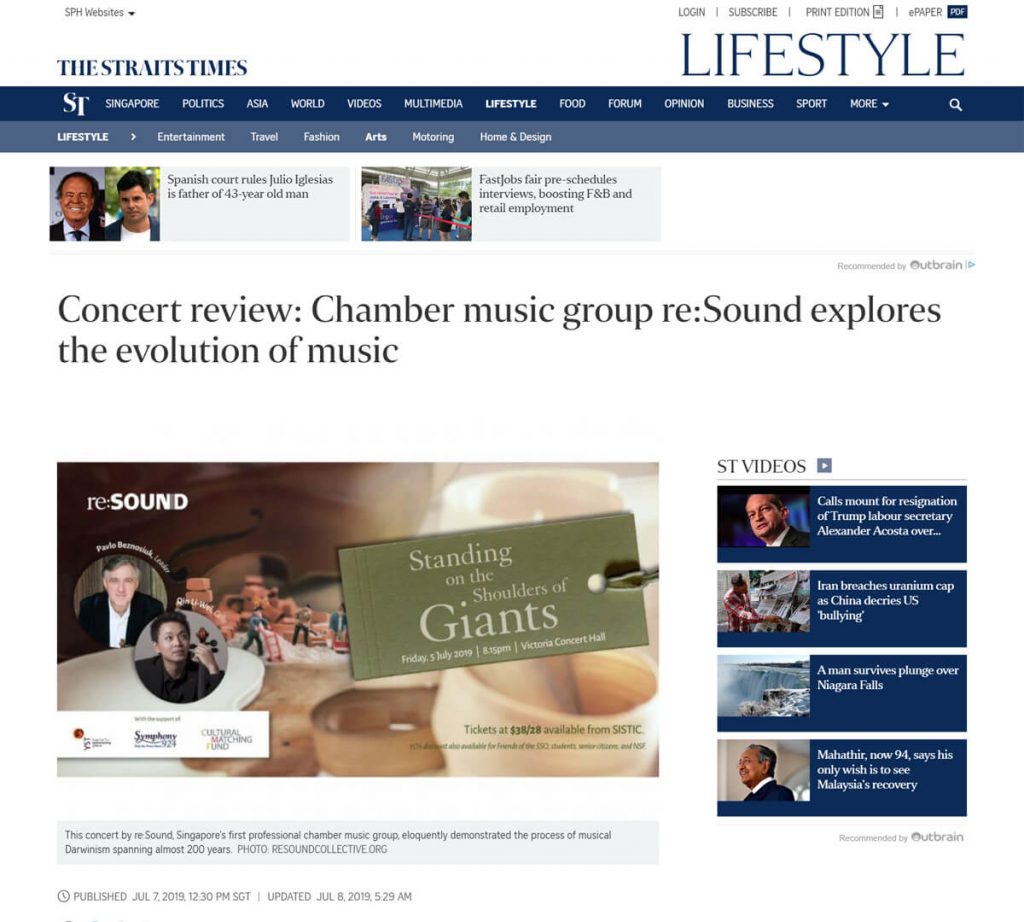 Concert review: Chamber music group re:Sound explores the evolution of music