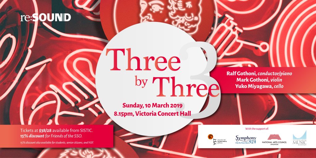 10 March 2019
SUNDAY
8:15pm
VICTORIA CONCERT HALL