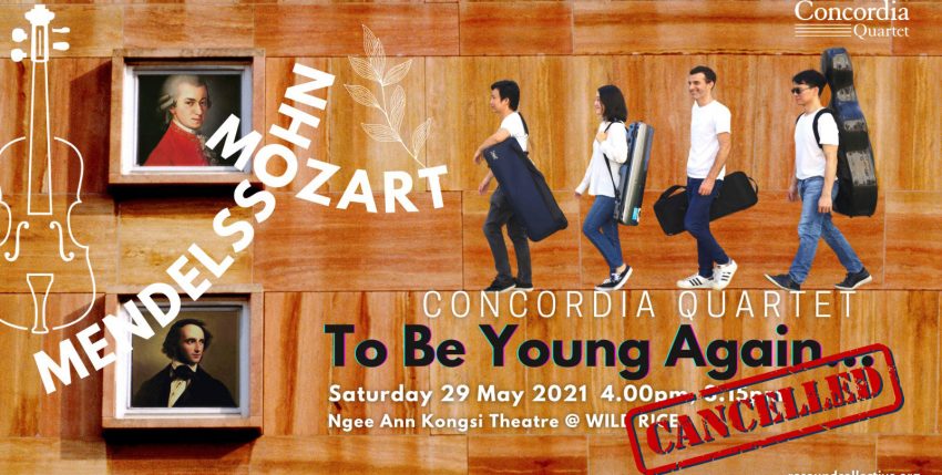 Concordia Quartet: To Be Young Again…