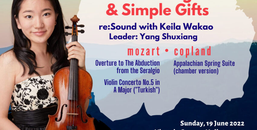 Turkish Delights & Simple Gifts re:Sound with Keila Wakao