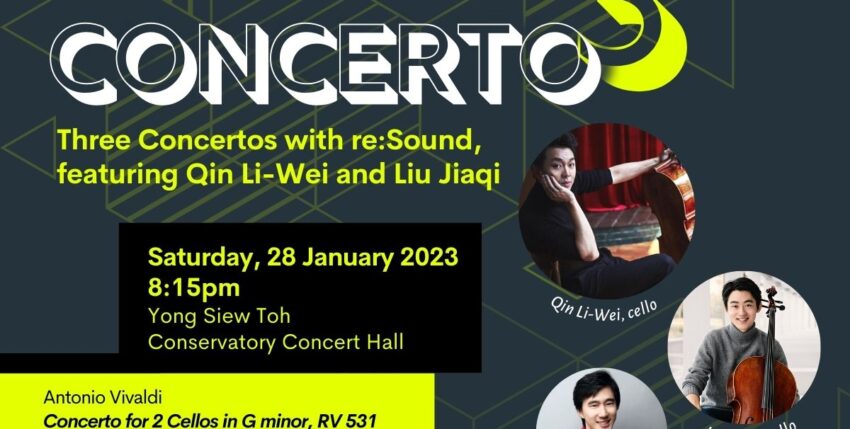 Three Concertos with re:Sound, featuring Qin Li-Wei and Liu Jiaqi