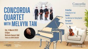 Concordia Quartet with Melvyn Tan