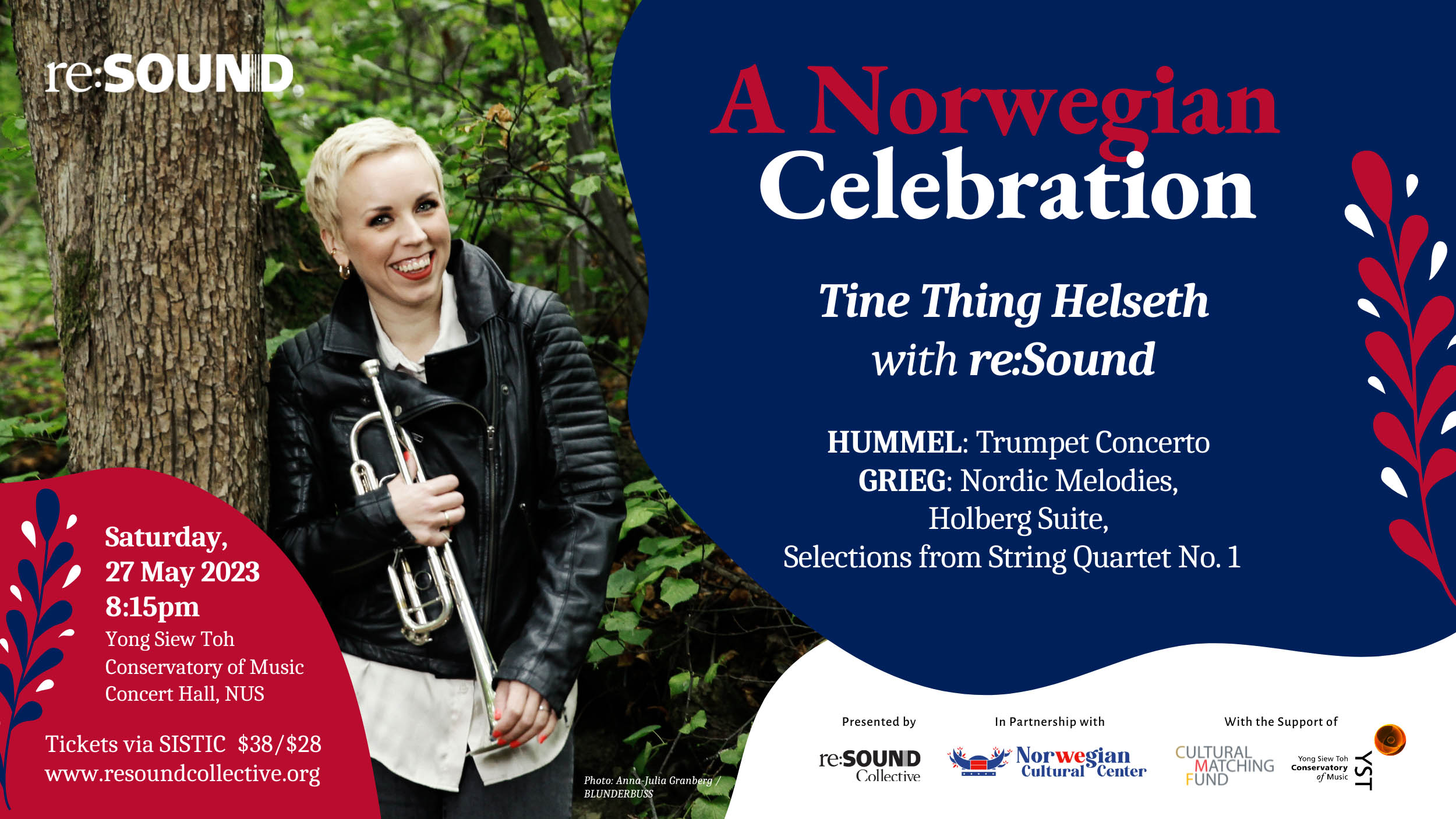 Resound 27 May Concert - A Norwegian Celebration