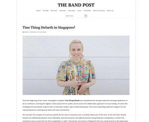 The Band Post speaks to Tine Thing Helseth as she joins the Resound Collective in Singapore on 27 May 2023 for A Norwegian Celebration!