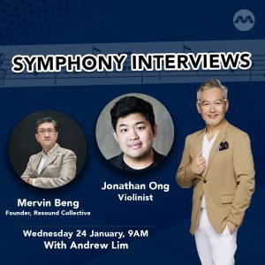 Connect, share, celebrate the joy of chamber music! ✨ Andrew will be speaking with Founder Mervin Beng and Violist Jonathan Ong from the Resound Collective about the Singapore Chamber Music Festival happening from 24 January to 3 February! 🎻 Catch them on Wednesday, 24 January at 9AM on Breakfast with Andrew Lim, on Symphony 924! Symphony 924 is proud to be the official radio station for the Singapore Chamber Music Festival.