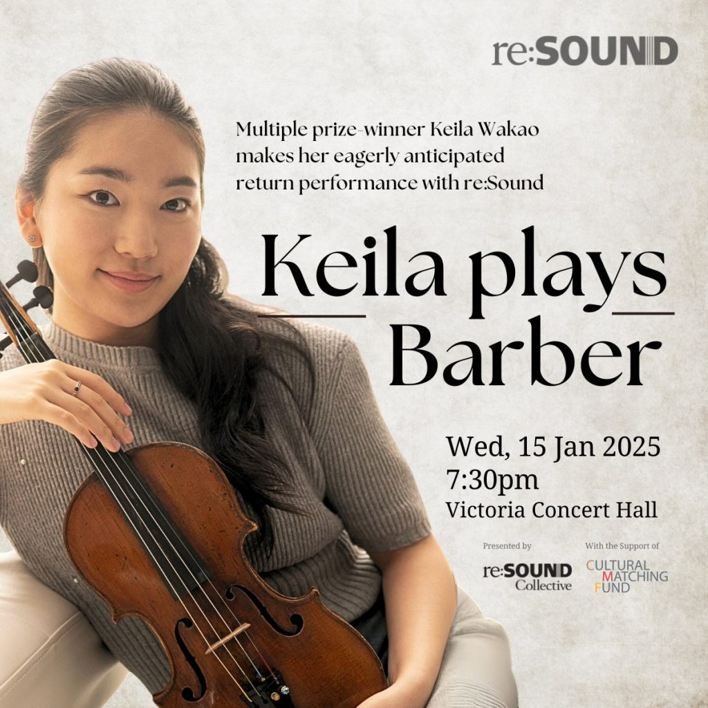 Keila plays Barber with re:Sound 15 Jan 2025