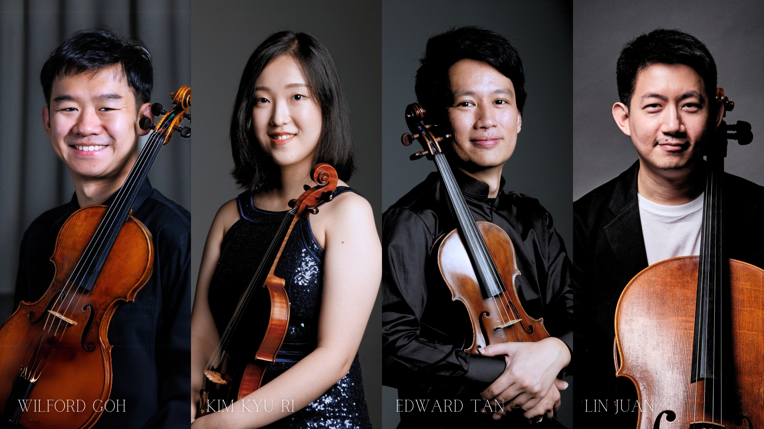 Concordia Quartet 2025 - Wilford Goh, Kim Kyu Ri, Edward Tan, Lin Juan