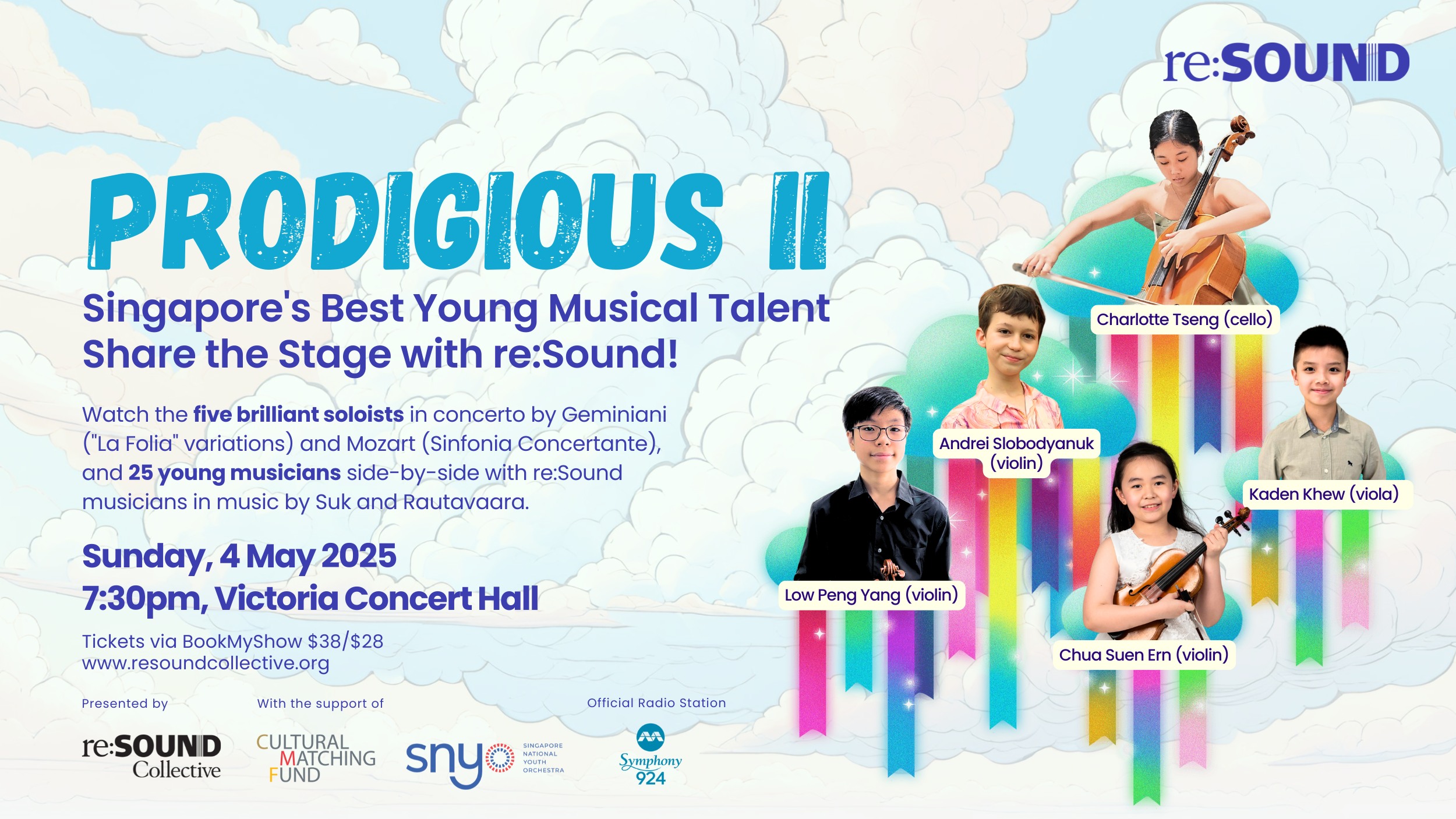 Prodigious II - Singapore's Best Young Musical Talent Share the Stage with re:Sound!