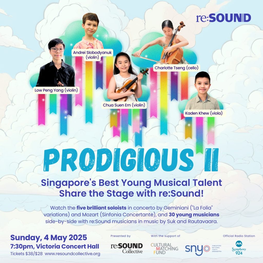 Prodigious II - Singapore's Best Young Musical Talent Share the Stage with re:Sound!